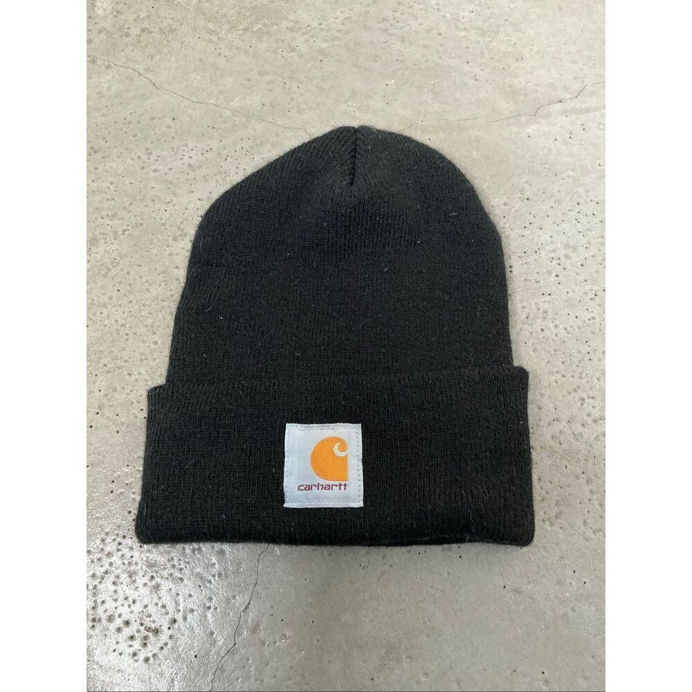 Carhartt Cuffed Knit Beanie | Black
